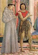 DOMENICO VENEZIANO The Madonna and Child with Saints (detail) sdhbg oil painting